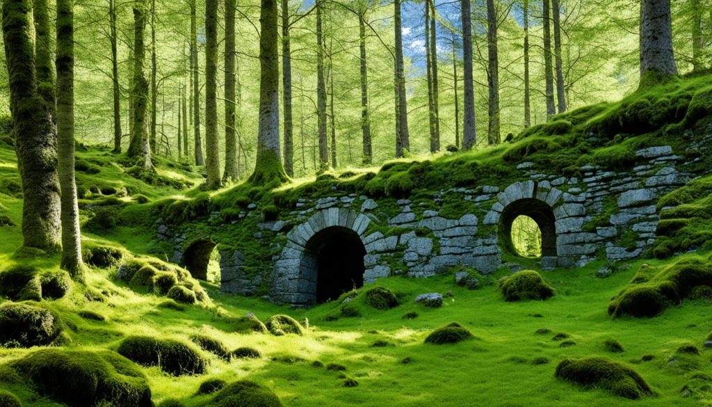 Ancient ruins in Trøndelag