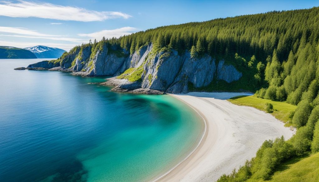 Secluded Beach in Trøndelag