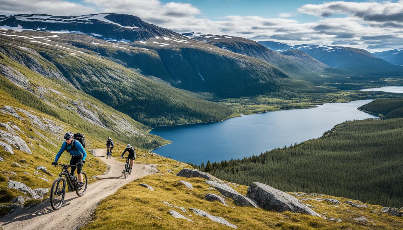 Trøndelag mountain biking routes