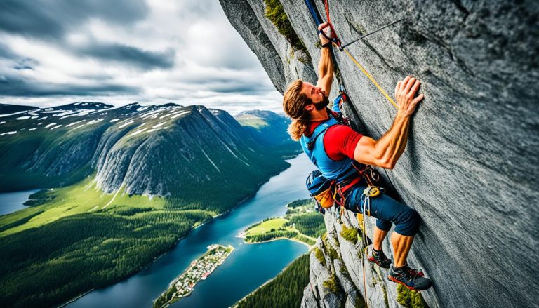 Trøndelag rock climbing destinations