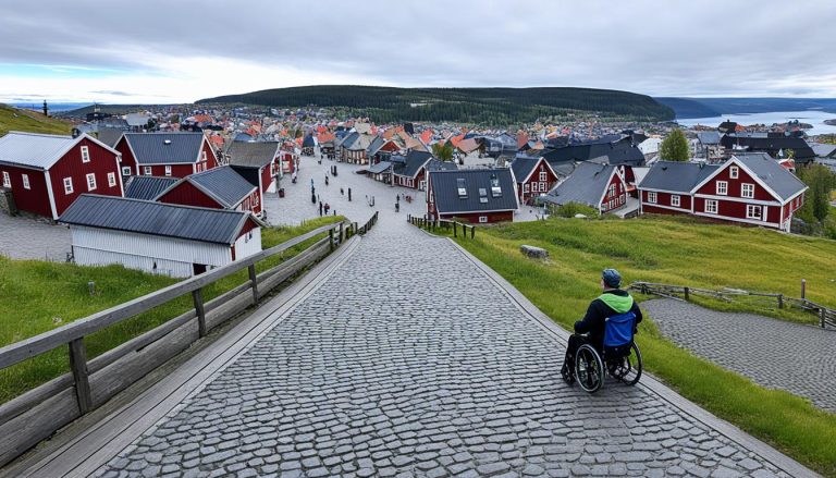 Accessibility in Røros: for visitors with disabilities