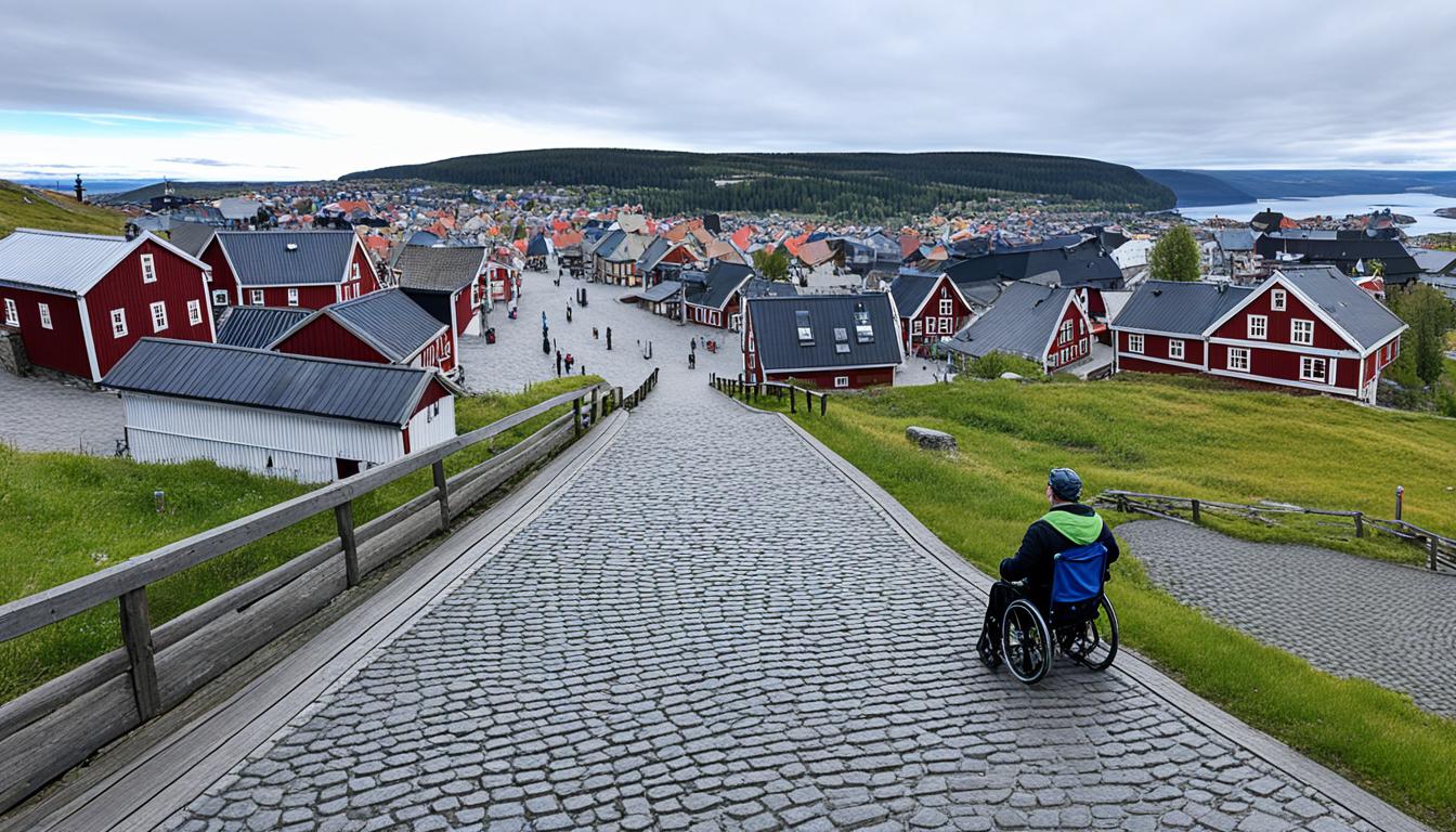 Accessibility in Røros: for visitors with disabilities