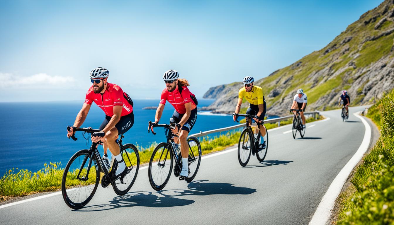 Cycling routes on Hitra